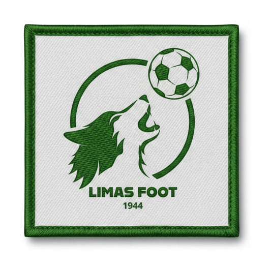 Patch brodé A.S. DE LIMAS Football logo