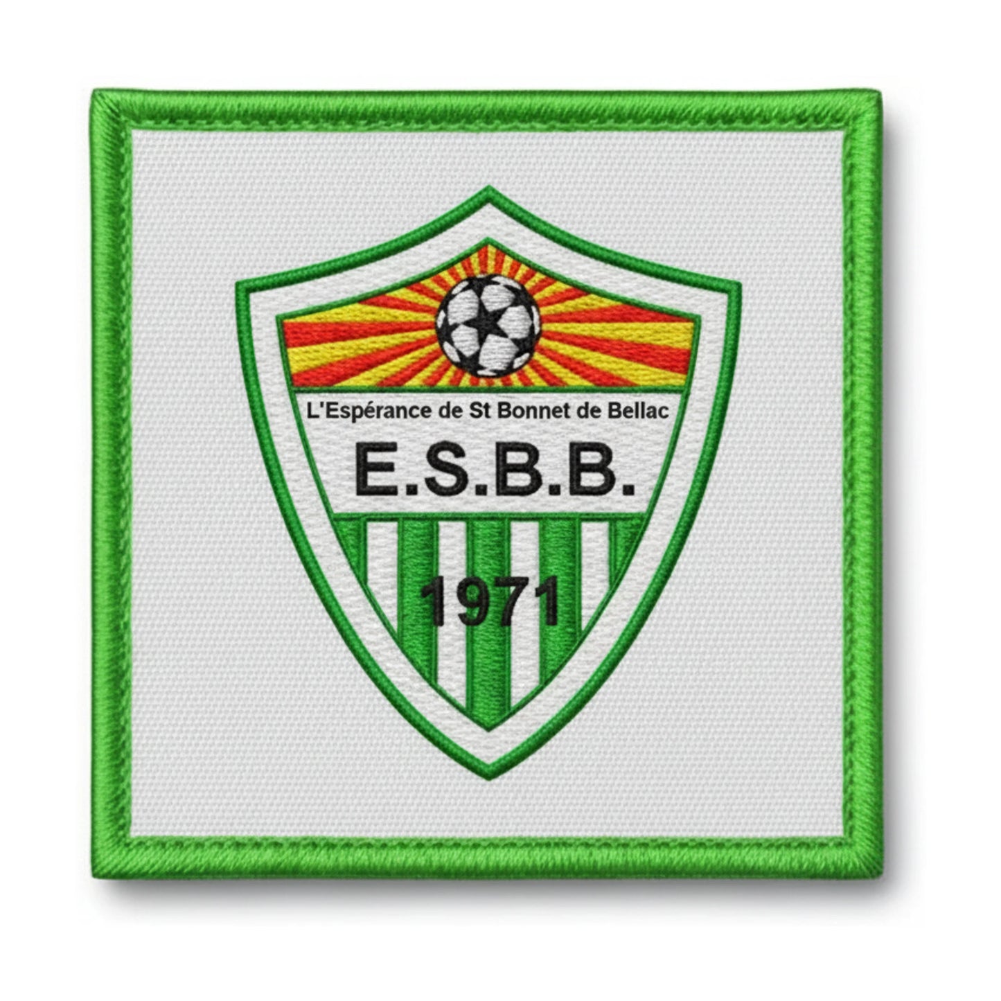 Patch brodé Espe St Bonnet De Bellac Football logo