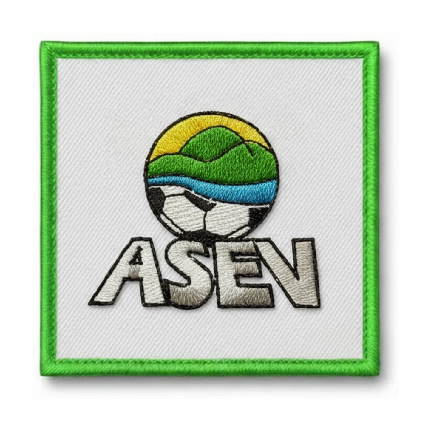 Patch brodé A.S. EMBLAVEZ - VOREY Football logo