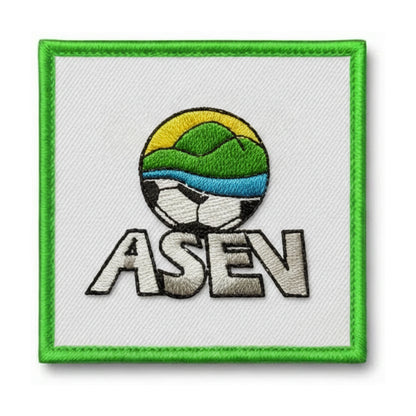 Patch brodé A.S. EMBLAVEZ - VOREY Football logo