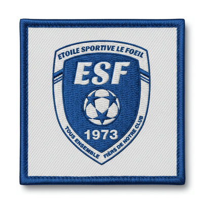 Patch brodé ET.S. LE FOEIL Football logo