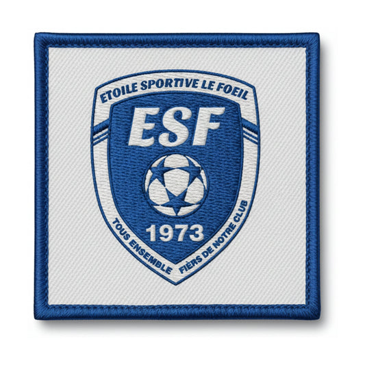 Patch brodé ET.S. LE FOEIL Football logo