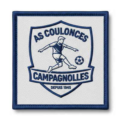 Patch brodé A.S. COULONCES CAMPAGNOLES Football logo