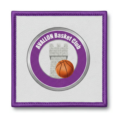 Patch brodé Avallon Basket Club Basketball logo