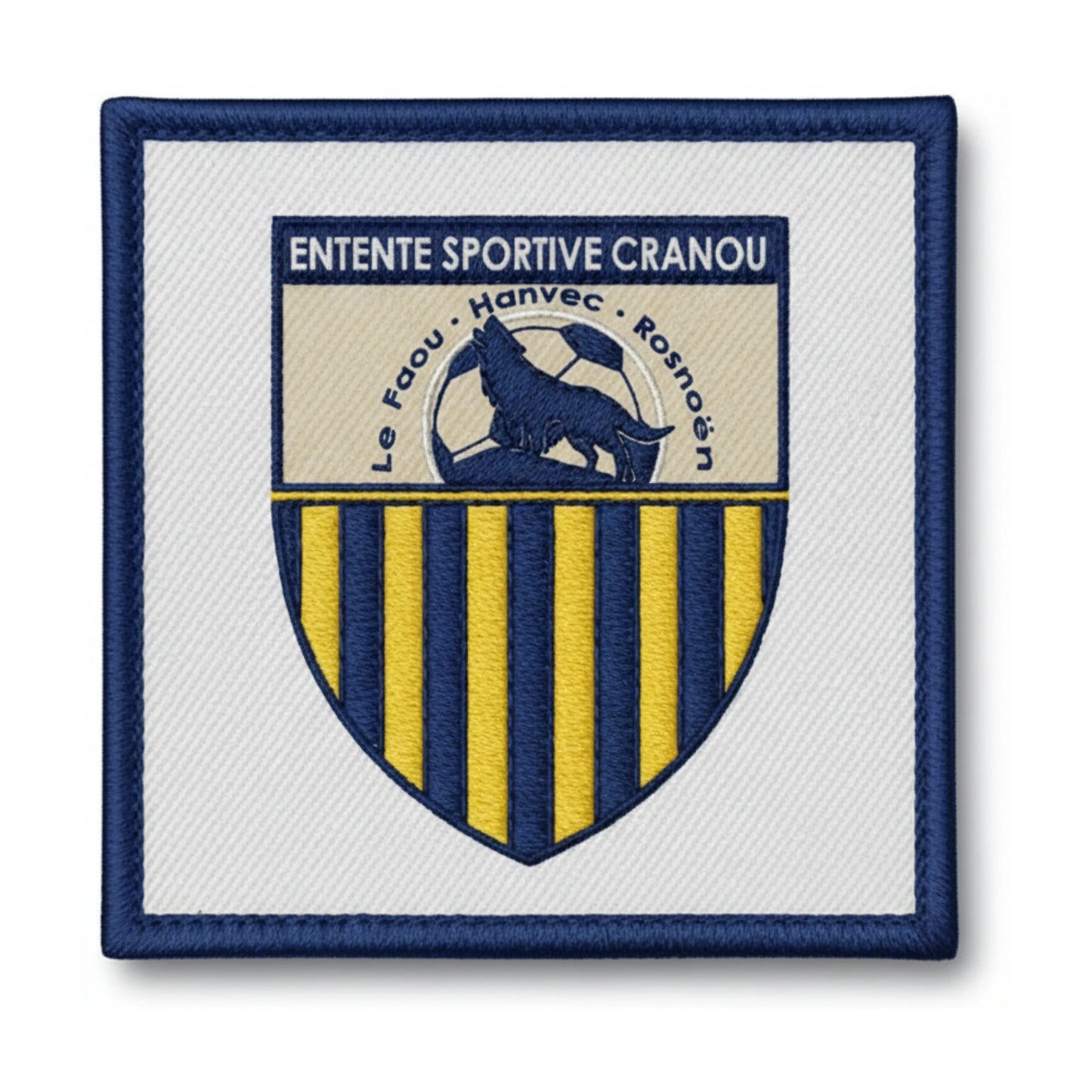 Patch brodé ENTENTE SPORTIVE CRANOU LE FAOU/HANVEC Football logo