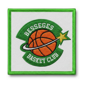 Patch brodé Besseges Basket Club Basketball logo