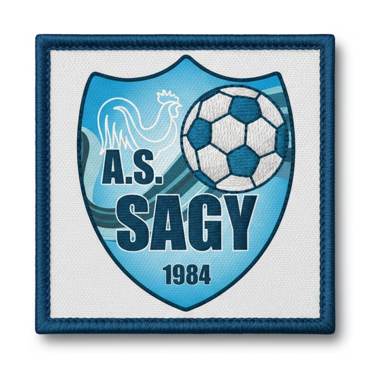 Patch brodé A.S. SAGY Football logo