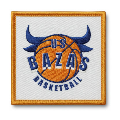 Patch brodé Union Sportive Bazas Basketball logo