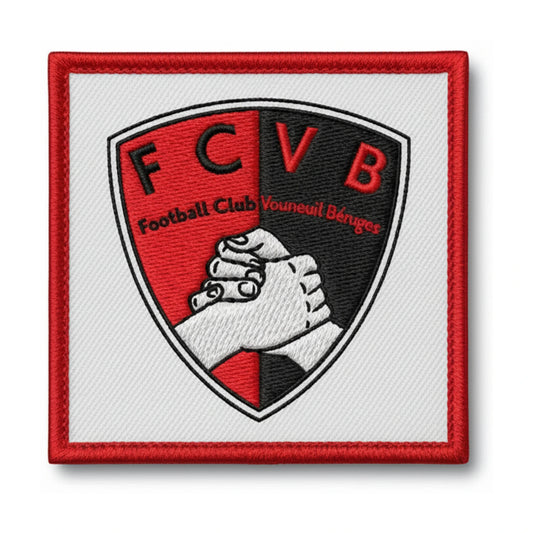 Patch brodé FOOTBALL CLUB VOUNEUIL BÉRUGES Football logo