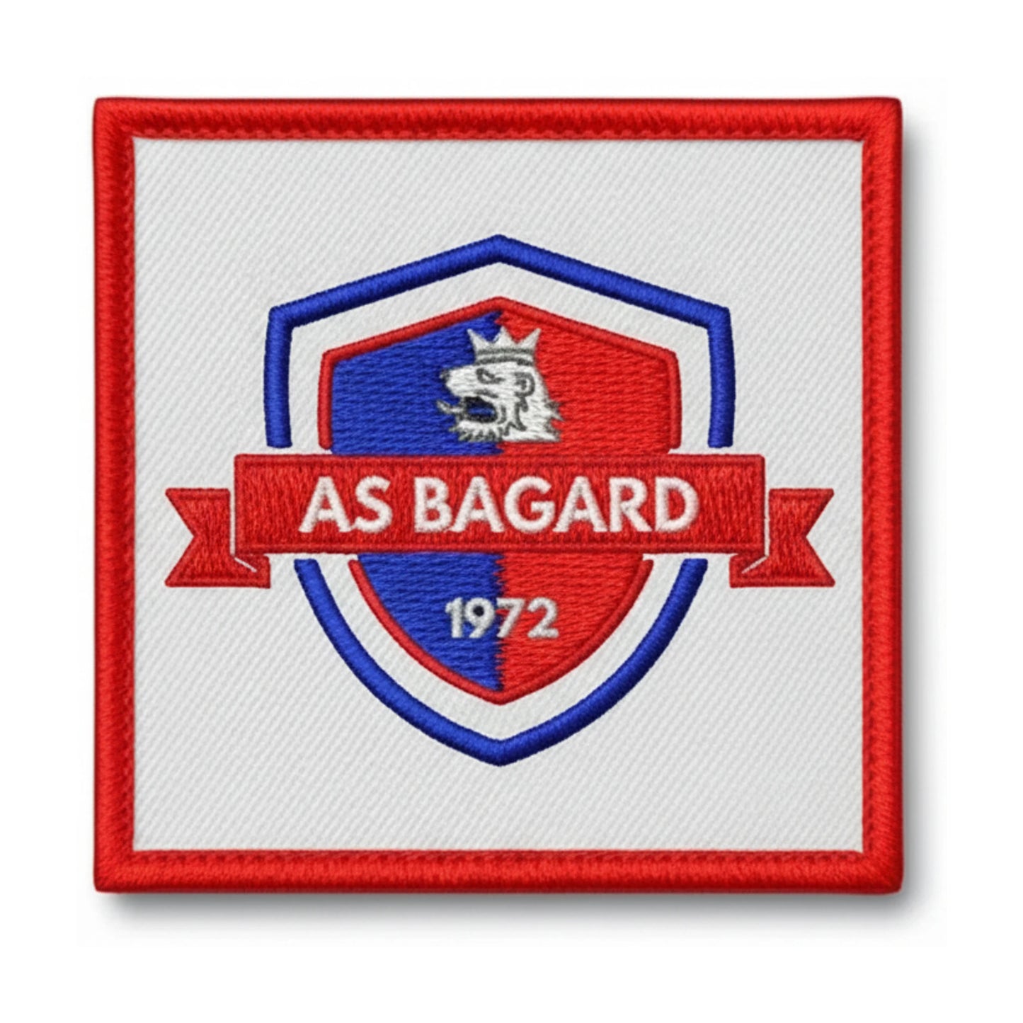 Patch brodé A.S. DE BAGARD Football logo