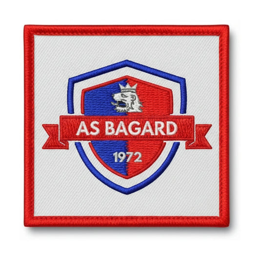 Patch brodé A.S. DE BAGARD Football logo
