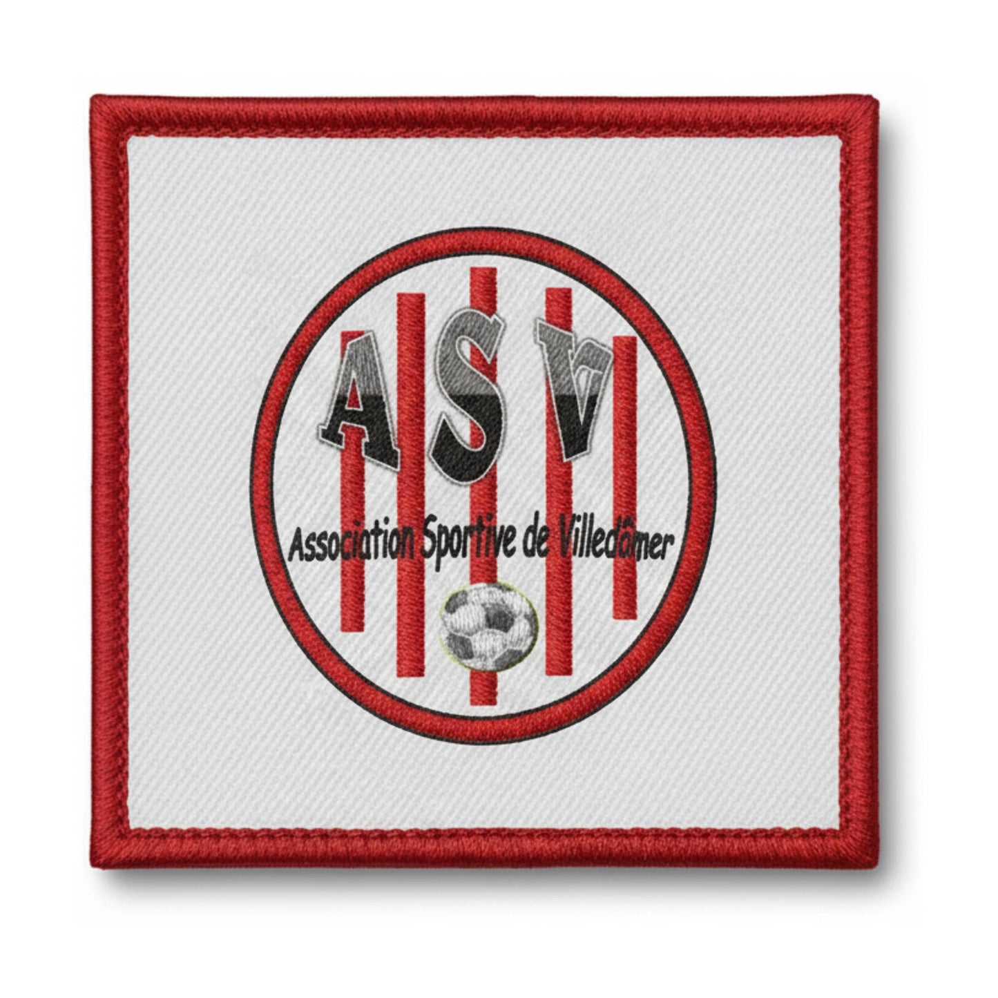 Patch brodé A.S. DE VILLEDOMER Football logo