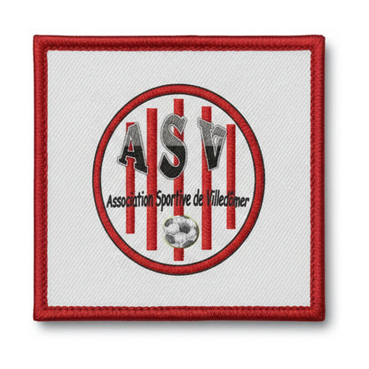 Patch brodé A.S. DE VILLEDOMER Football logo