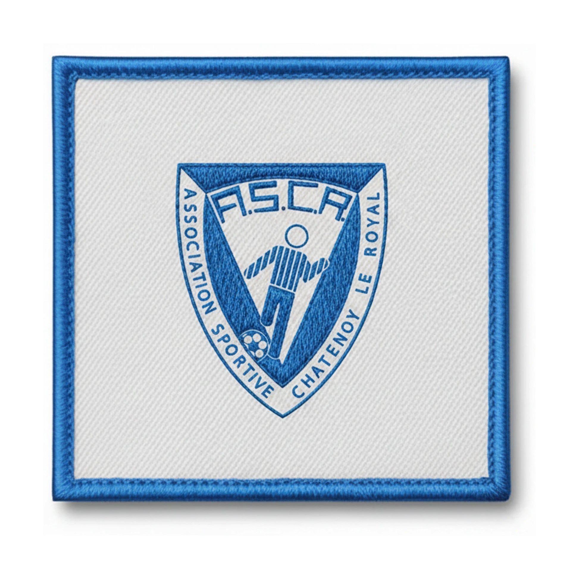 Patch brodé AS Chatenoy Le Royal Football logo