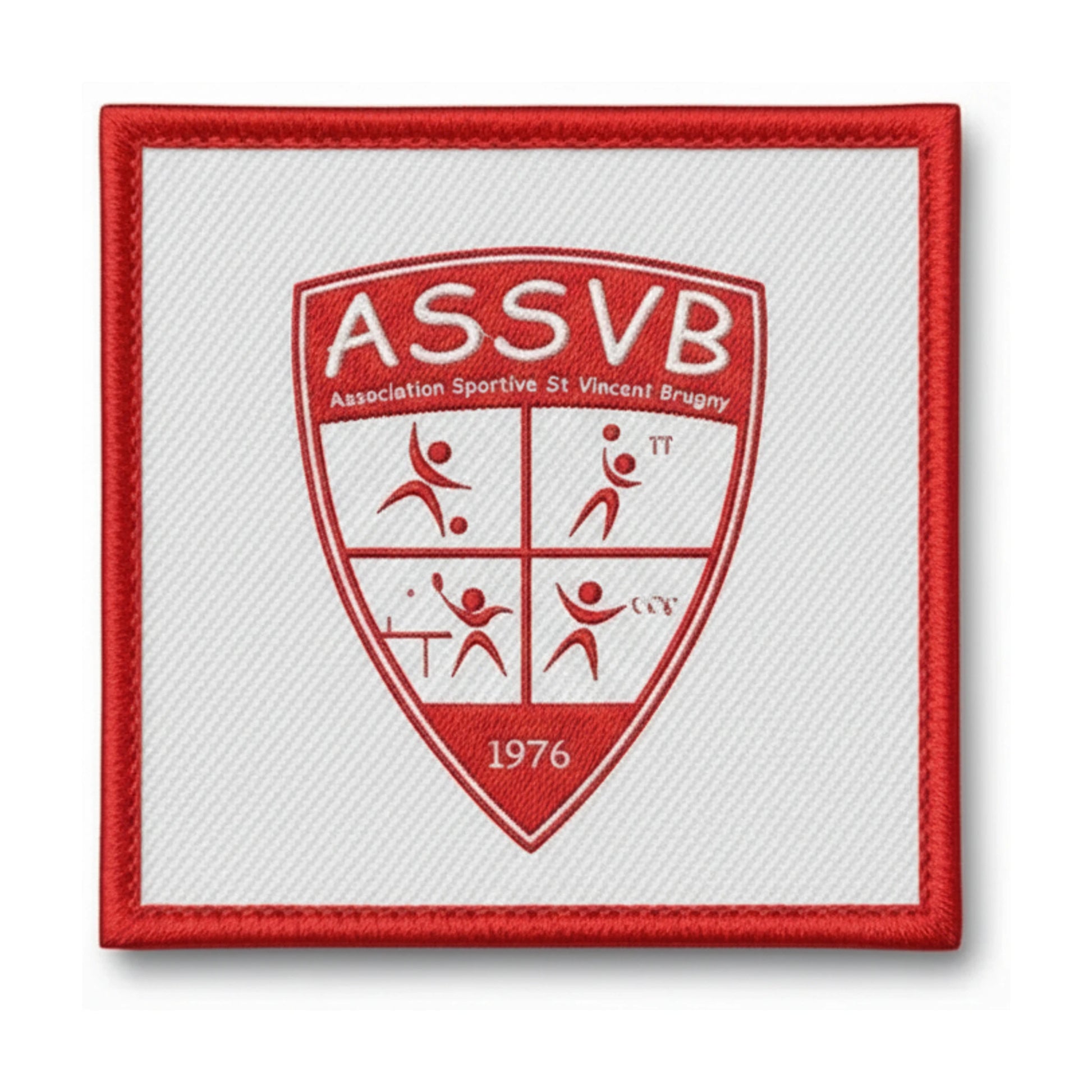 Patch brodé AS St Vincent Bragny Football logo