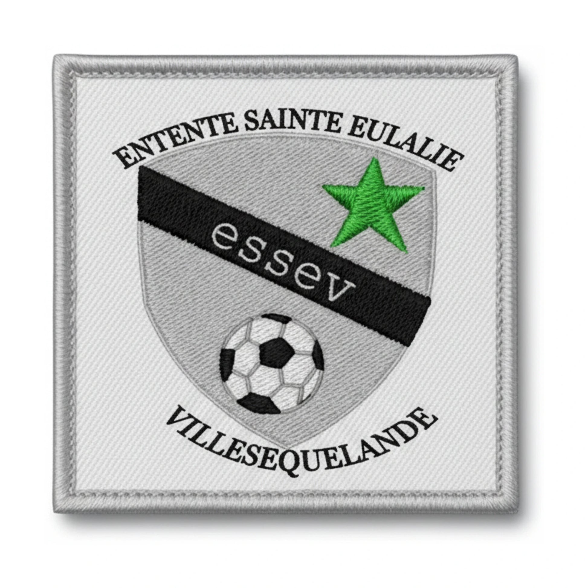 Patch brodé ET.S. STE EULALIE VILLESEQUE Football logo