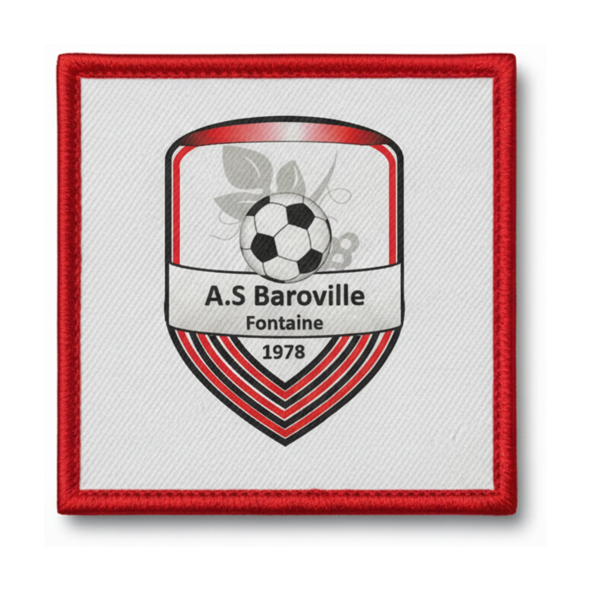 Patch brodé A.S. BAROVILLE FONTAINE Football logo