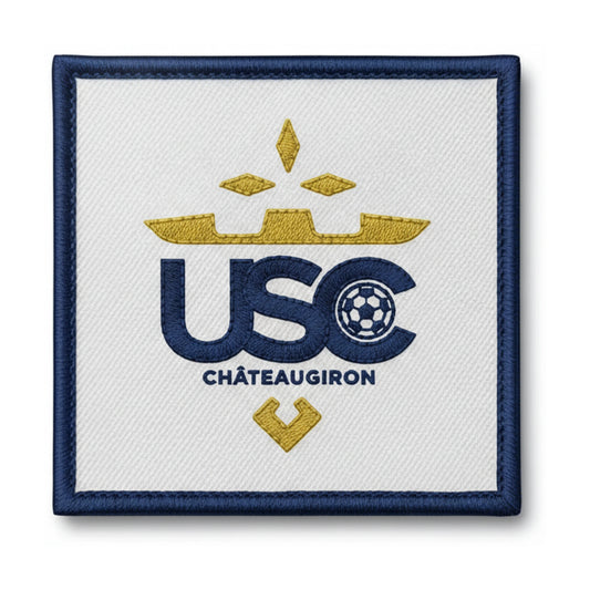 Patch brodé U.S. CHATEAUGIRON Football logo