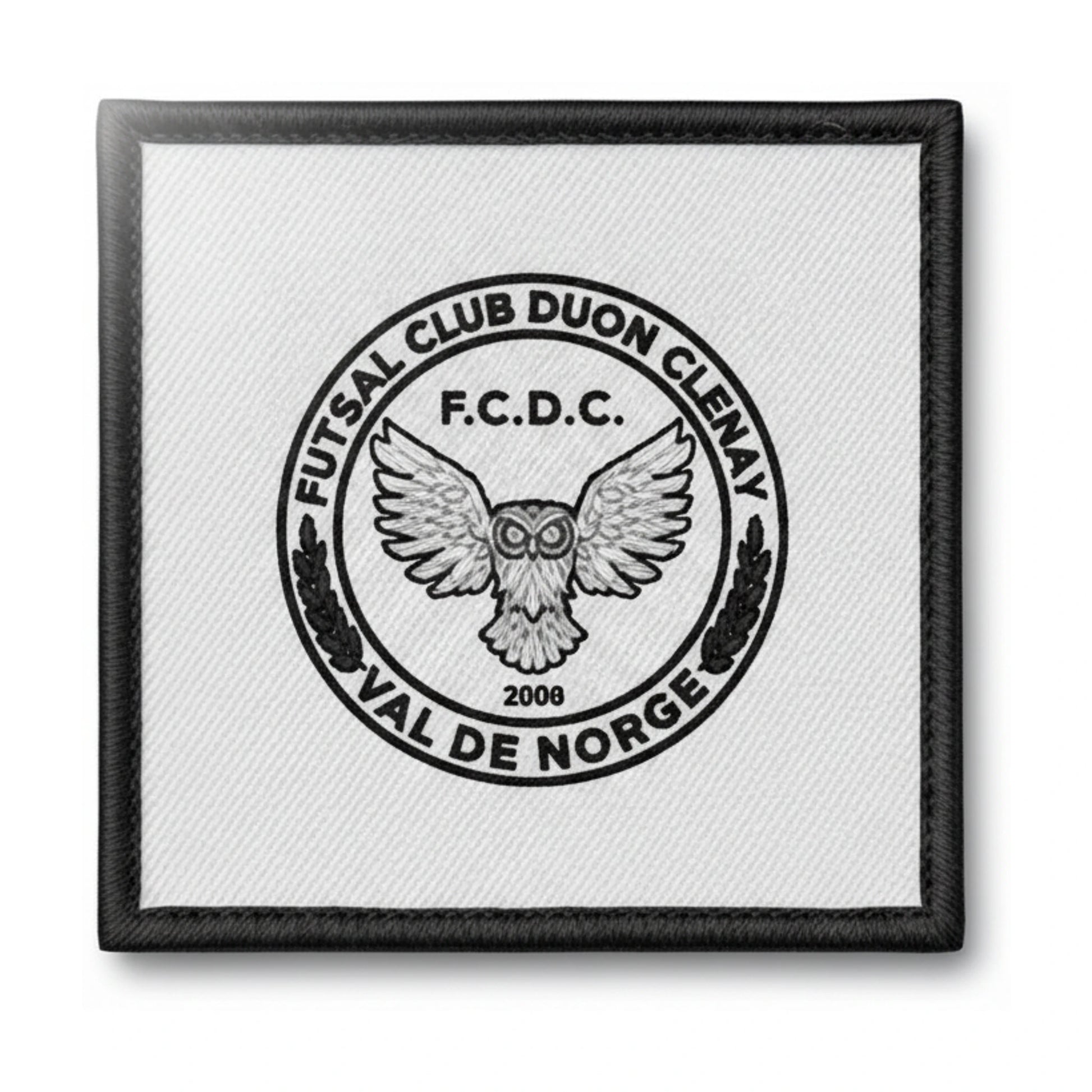 Patch brodé Futsal Club Dijon Clénay Football logo