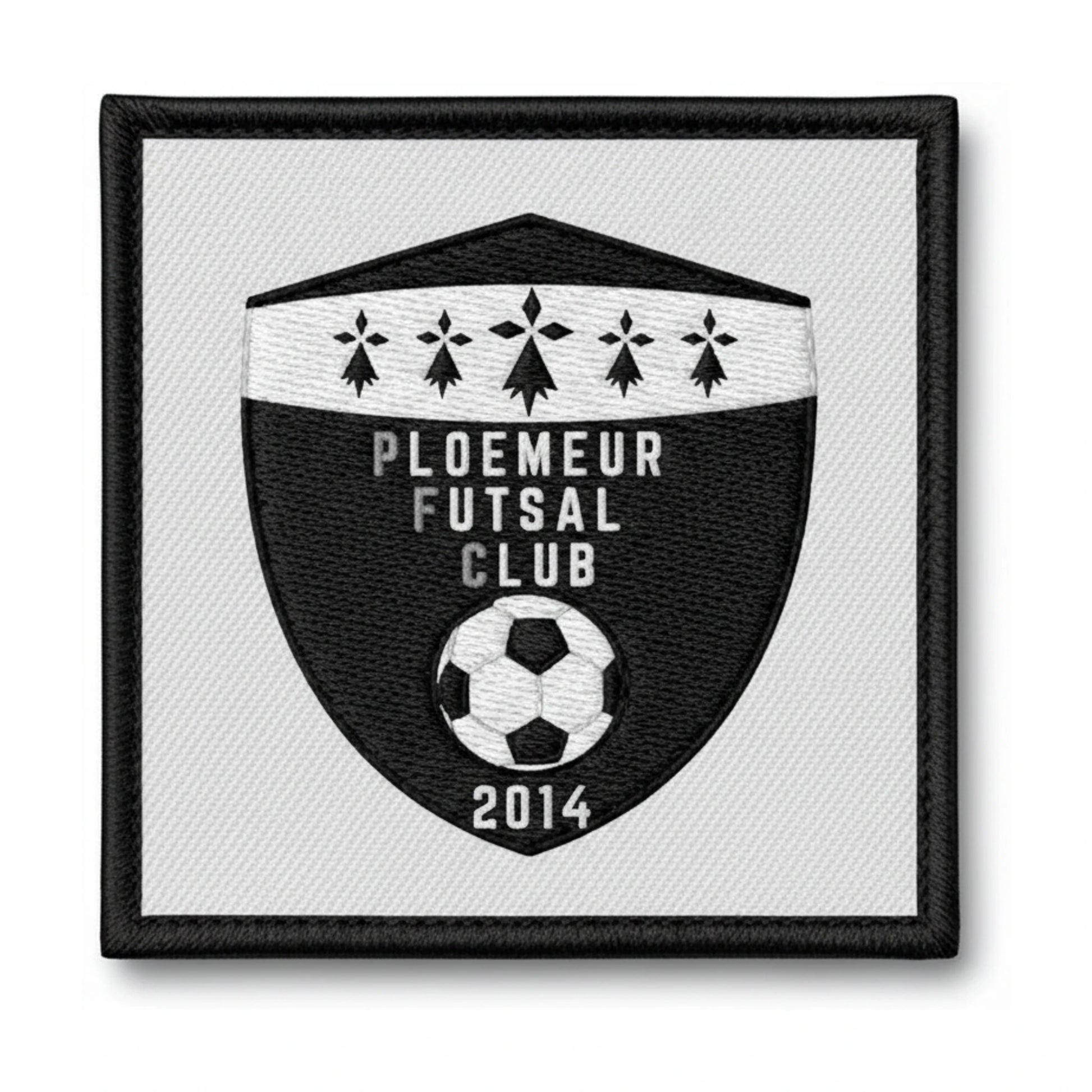 Patch brodé PLOEMEUR FUTSAL CLUB Football logo