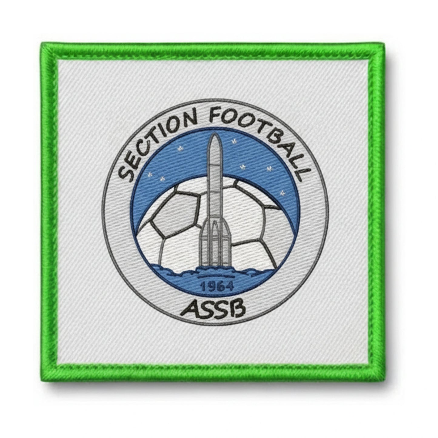 Patch brodé A. S. SAFRAN BORDEAUX Football logo