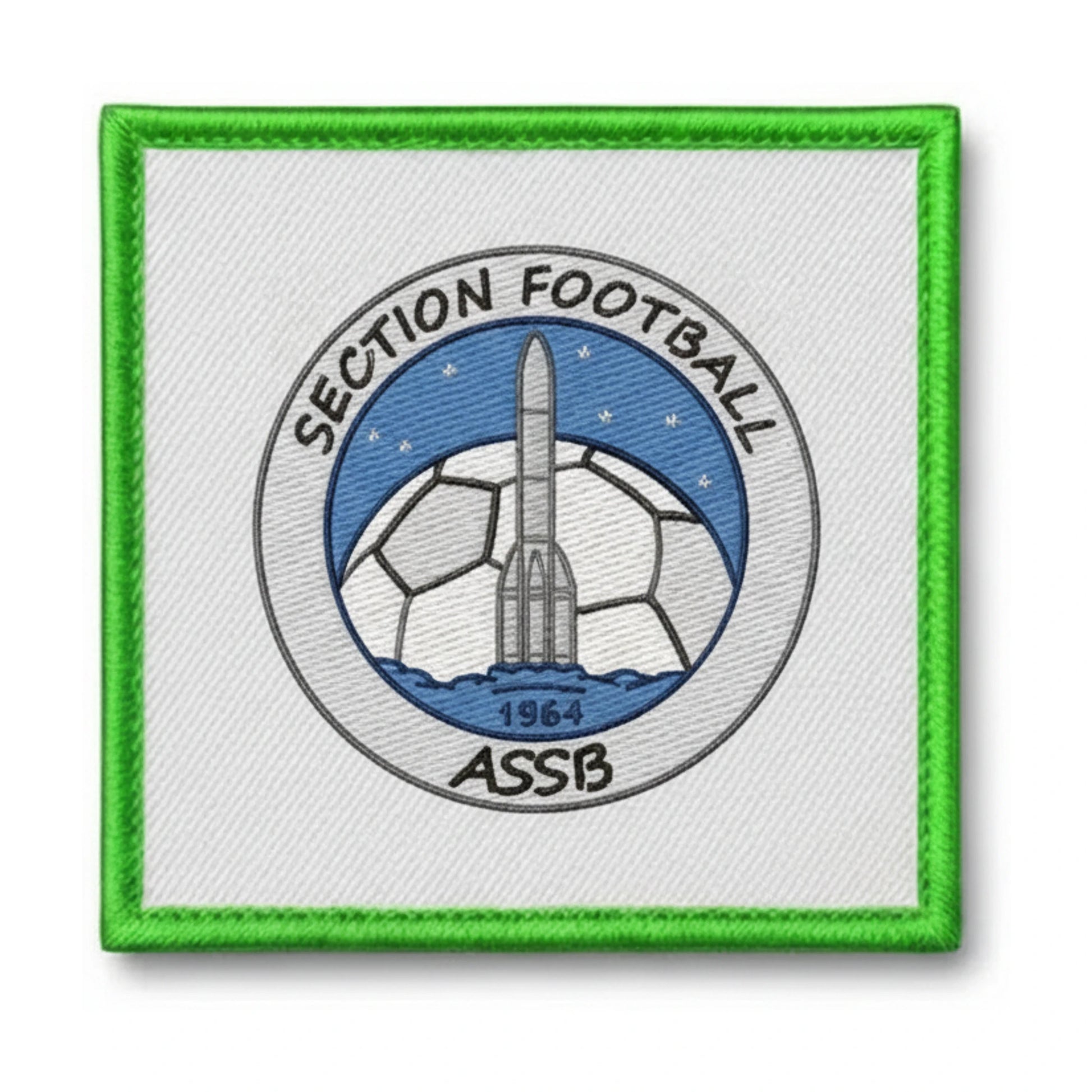 Patch brodé A. S. SAFRAN BORDEAUX Football logo