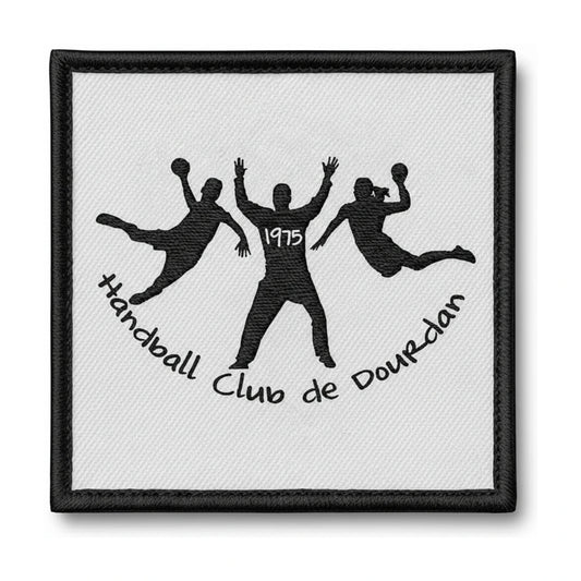 Patch brodé HBC Dourdan Handball logo