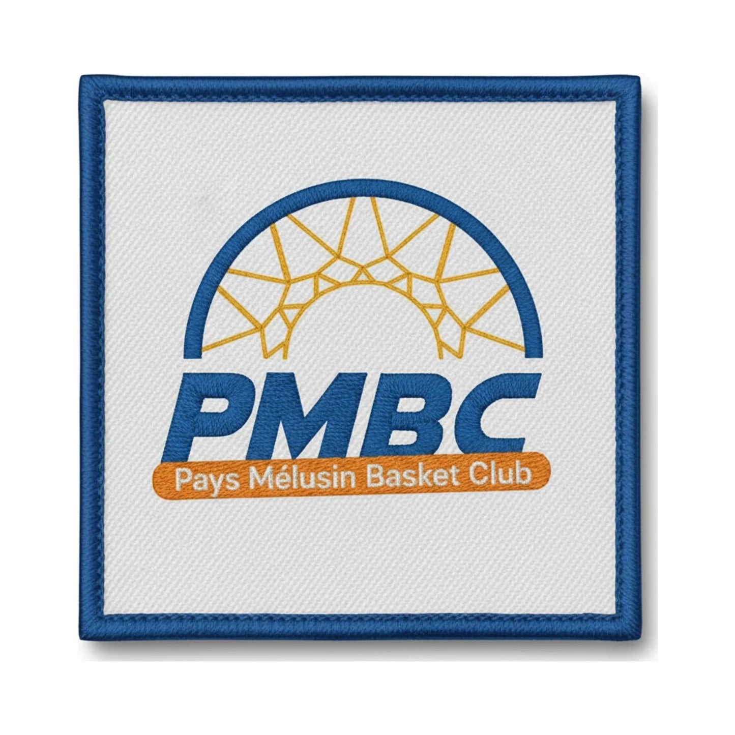 Patch brodé Pays Melusin Basket Club Basketball logo