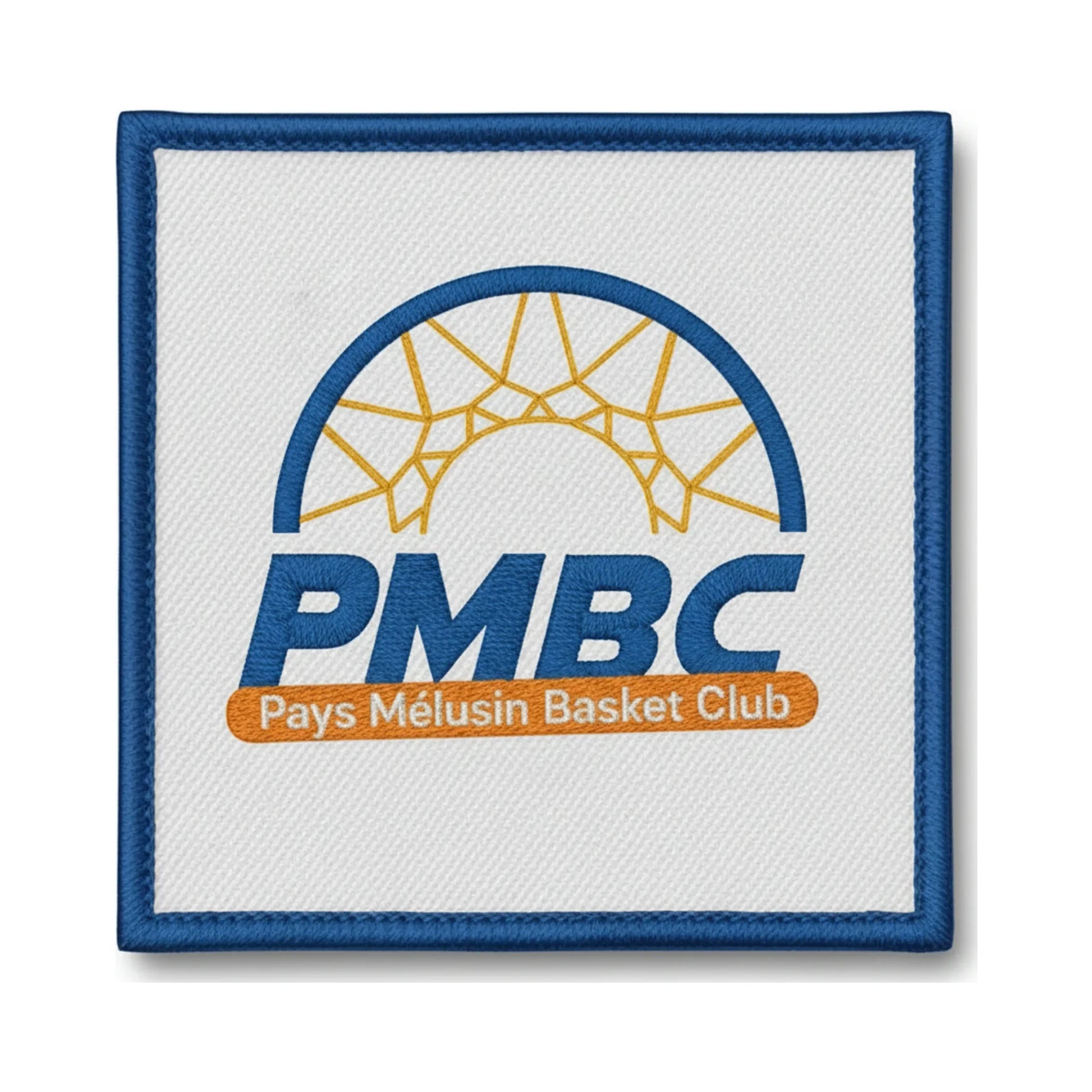 Patch brodé Pays Melusin Basket Club Basketball logo