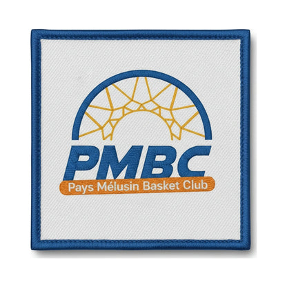 Patch brodé Pays Melusin Basket Club Basketball logo