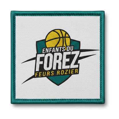 Patch brodé Les Enfants Du Forez Feurs Rozier Basketball logo