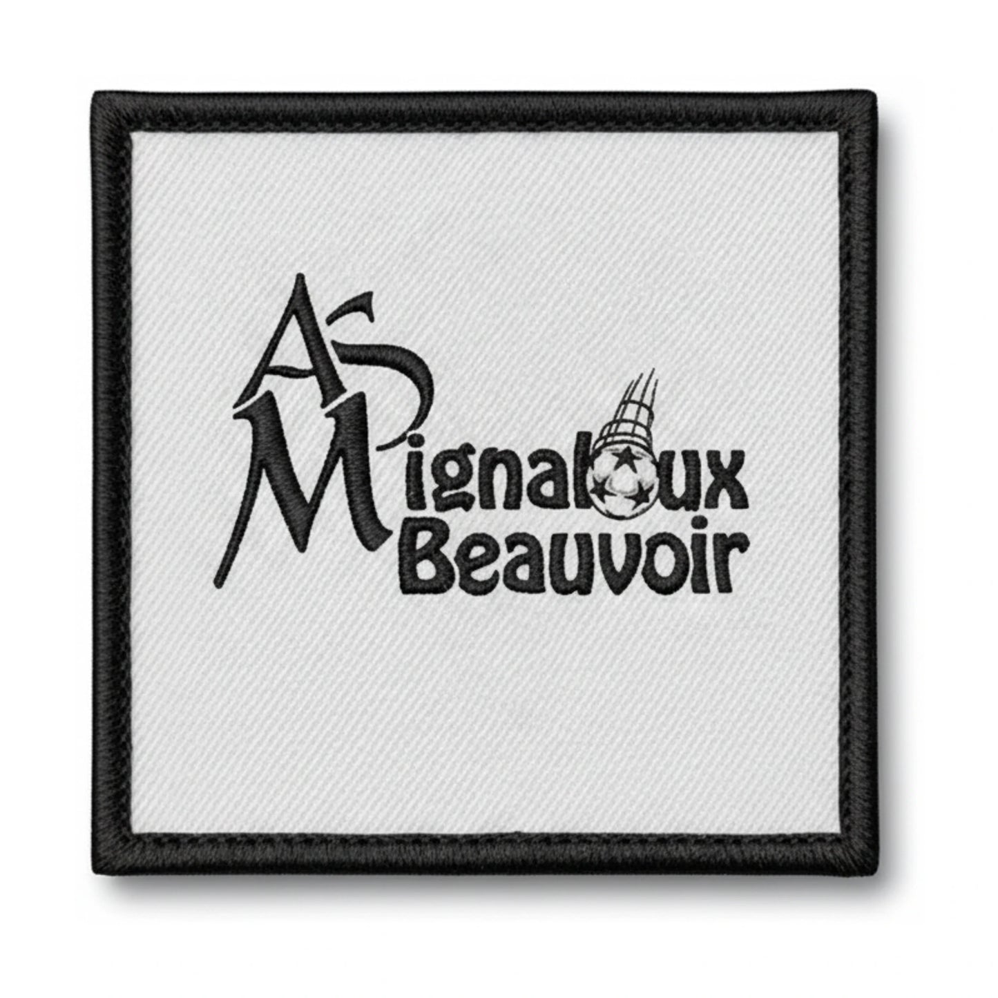 Patch brodé AM.S. MIGNALOUX BEAUVOIR Football logo