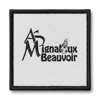 Patch brodé AM.S. MIGNALOUX BEAUVOIR Football logo