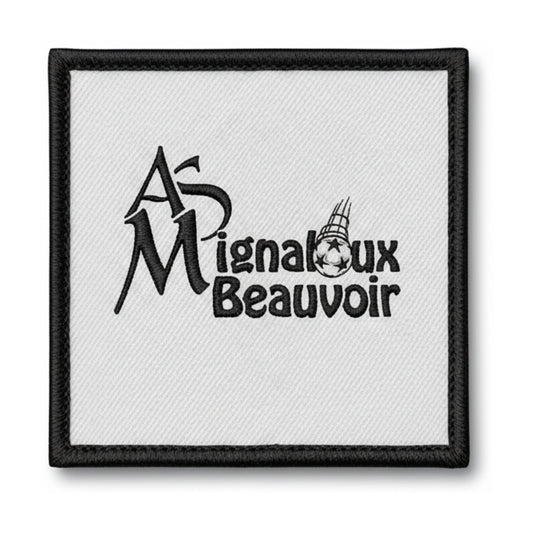 Patch brodé AM.S. MIGNALOUX BEAUVOIR Football logo