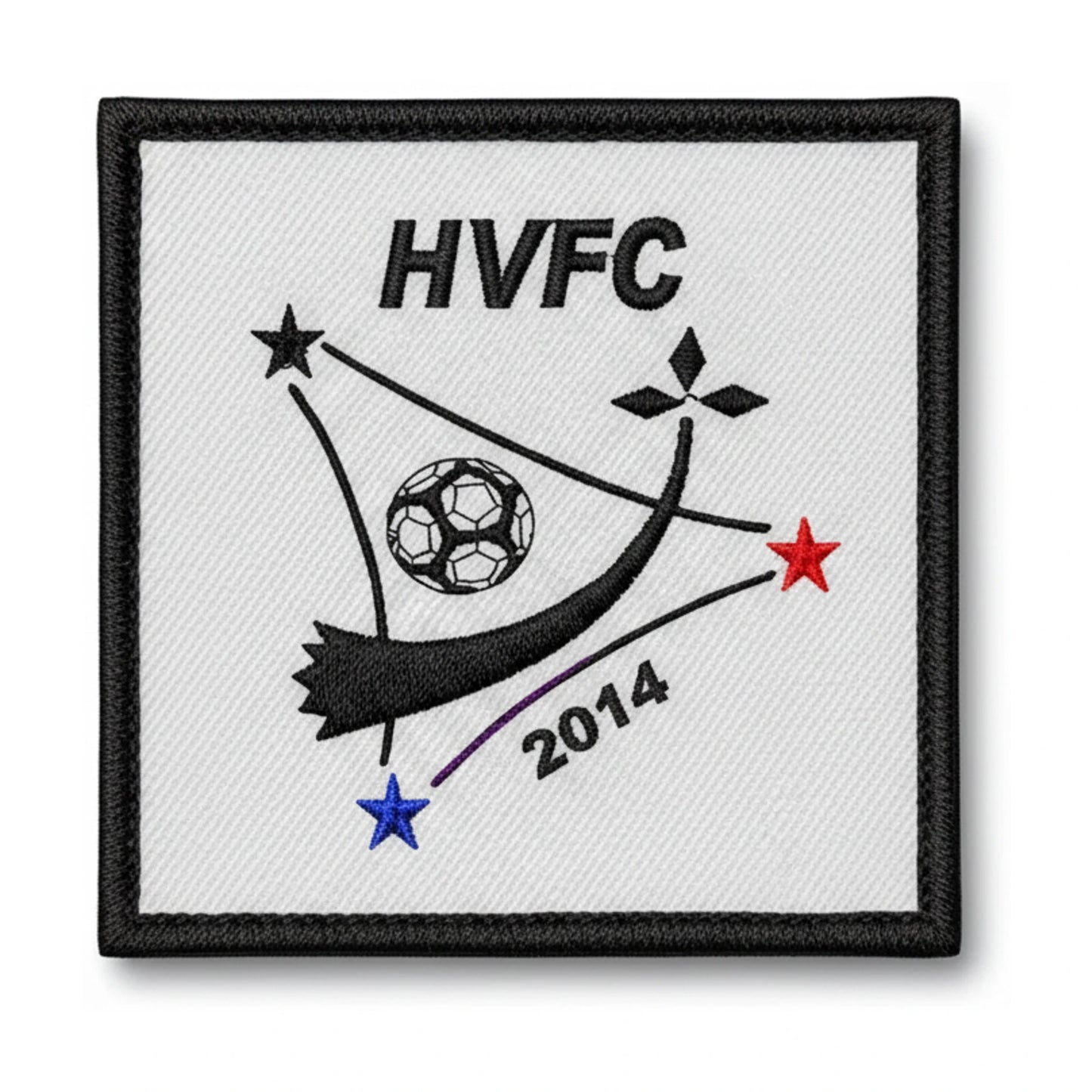 Patch brodé HAUTE VILAINE F. C. Football logo
