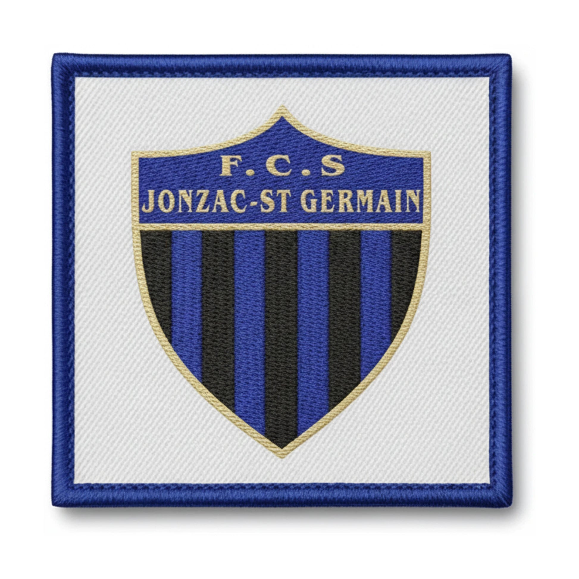 Patch brodé FC Sevigne Jonzac St Germain Football logo