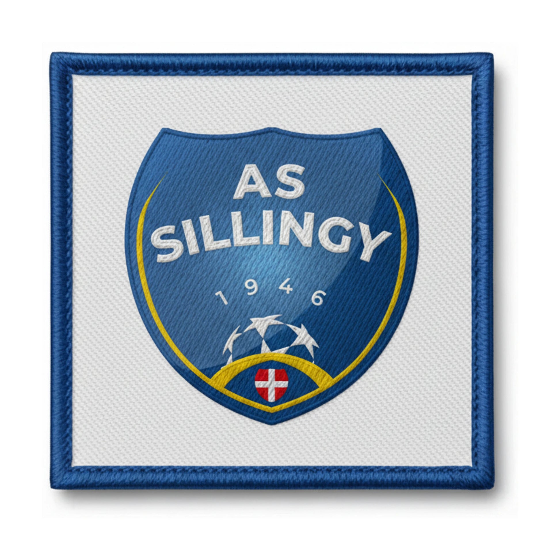 Patch brodé A.S. SILLINGY Football logo