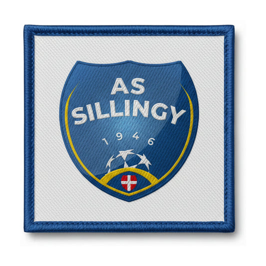 Patch brodé A.S. SILLINGY Football logo