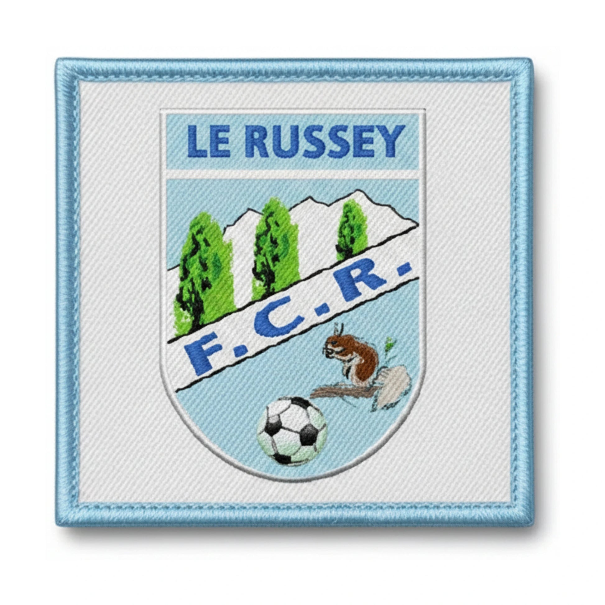 Patch brodé FC Le Russey Football logo