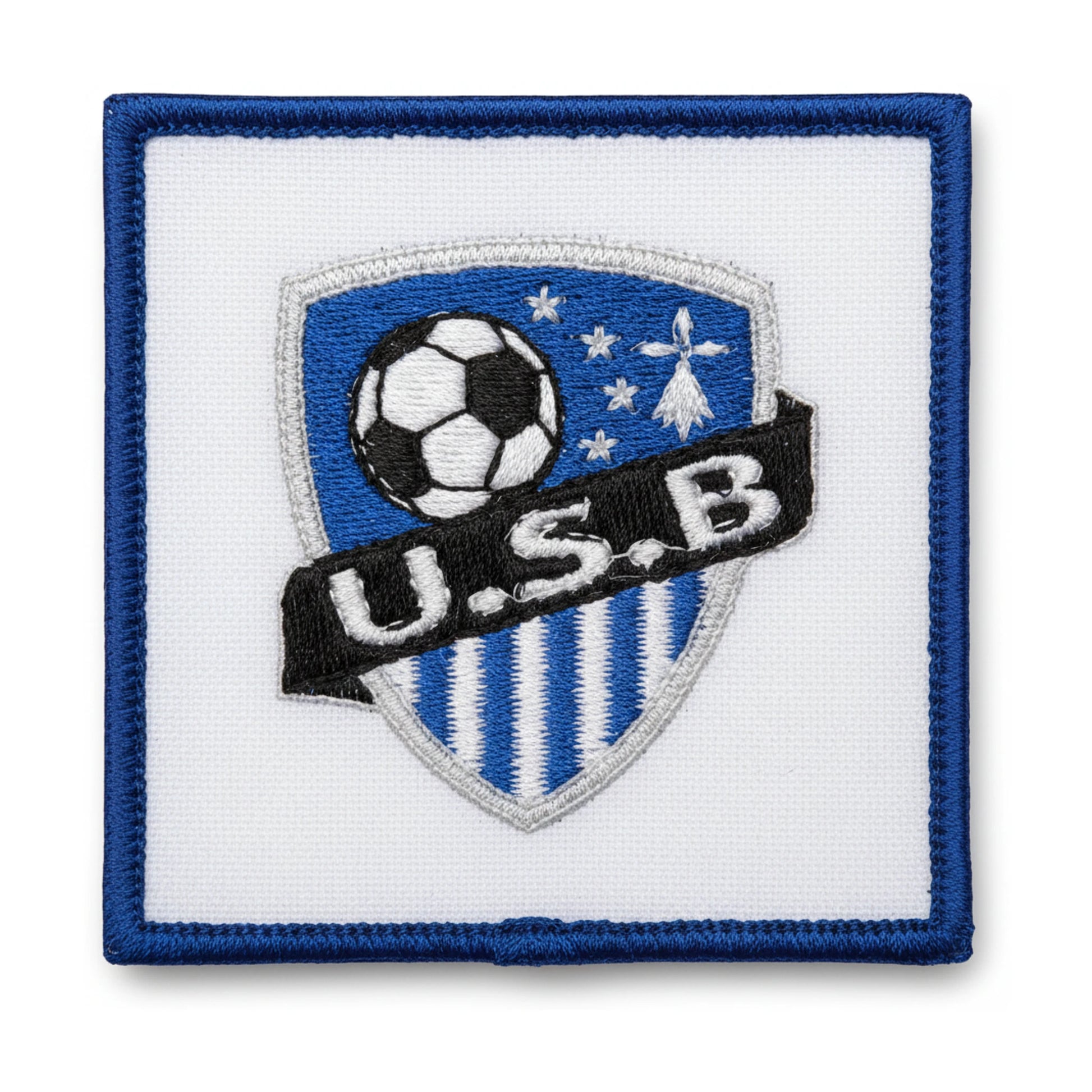 Patch brodé U. S. LA BAIE LA FRESNAIS Football logo