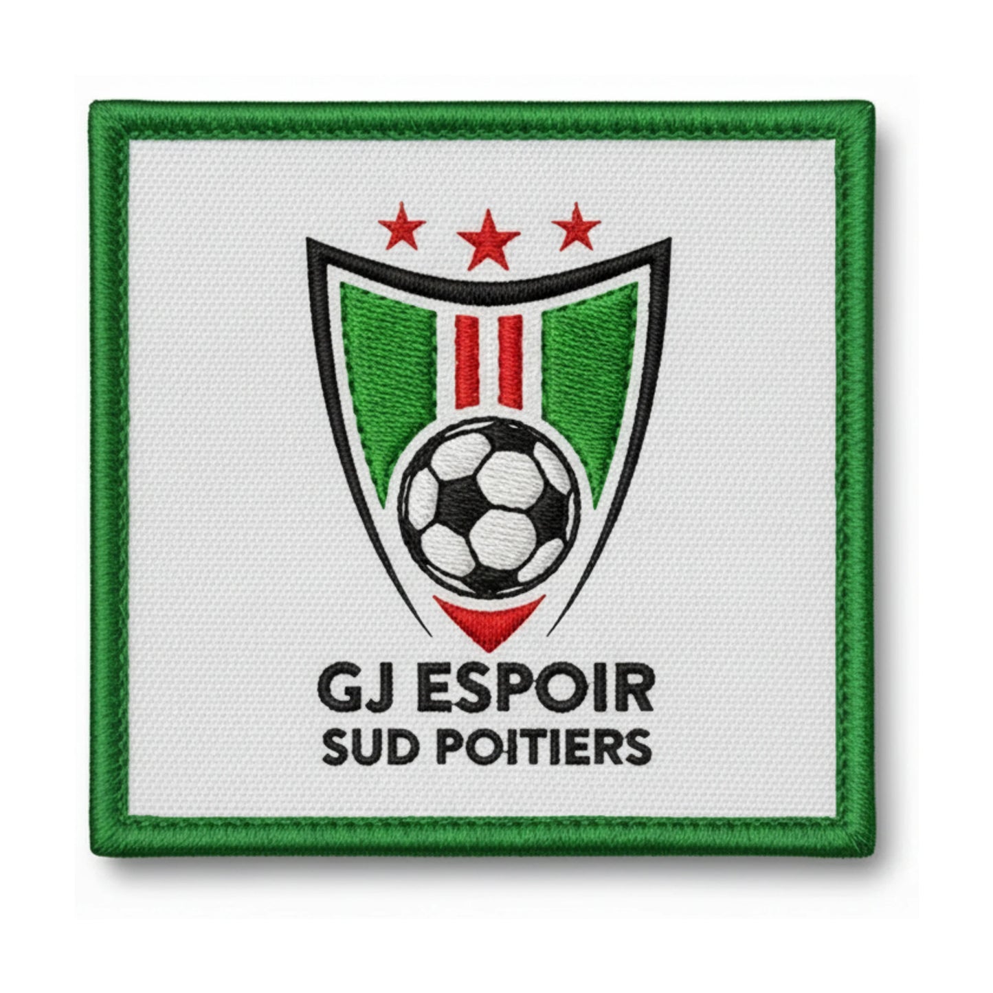 Patch brodé GJ ESPOIR SUD POITIERS Football logo