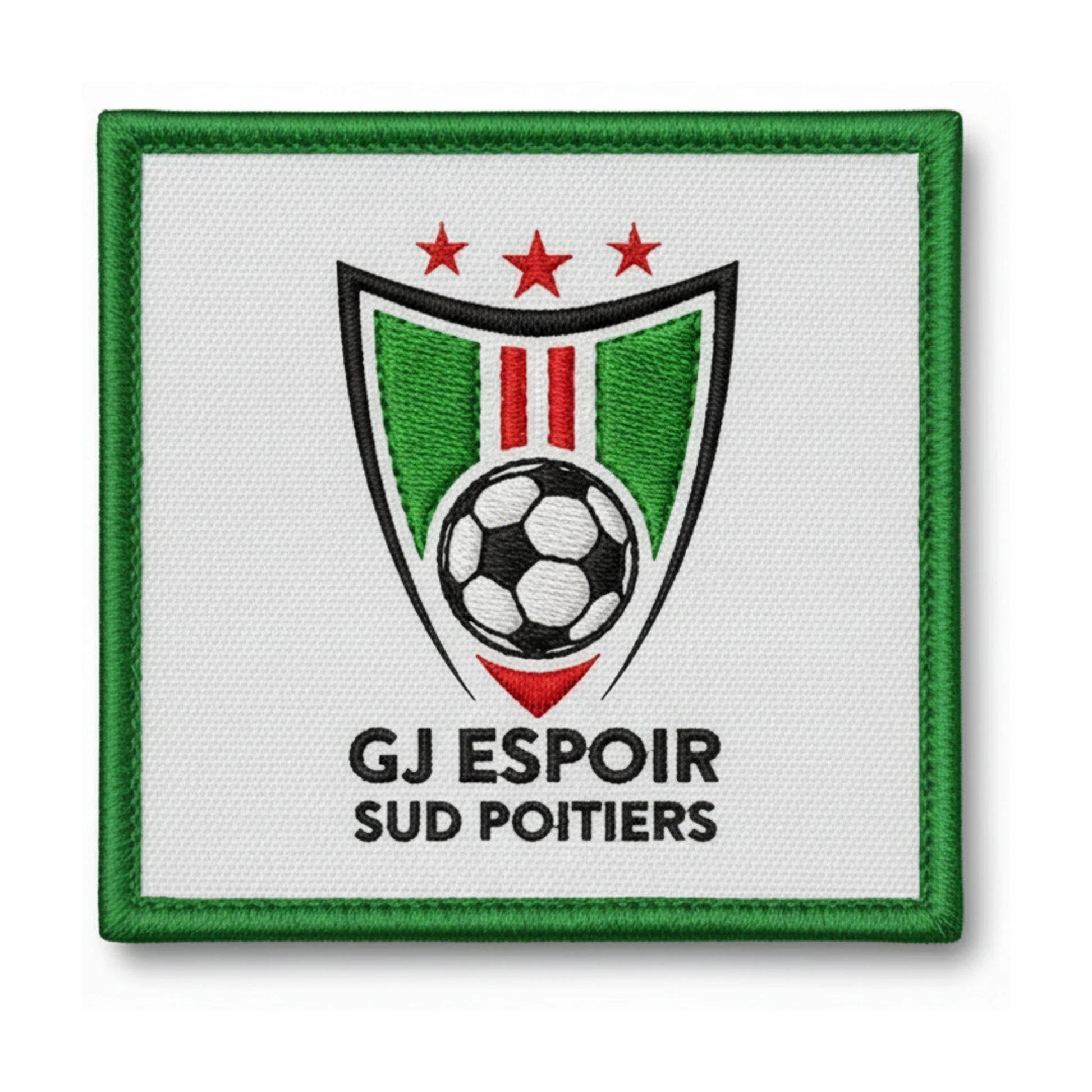 Patch brodé GJ ESPOIR SUD POITIERS Football logo