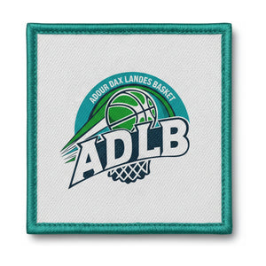 Patch brodé Adour Dax Landes Basket Basketball logo