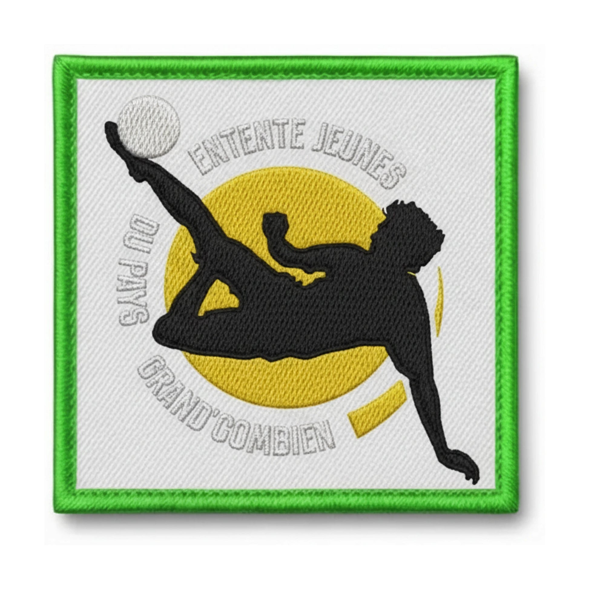 Patch brodé Ent Jeunes Du Pays Grand Combien Football logo