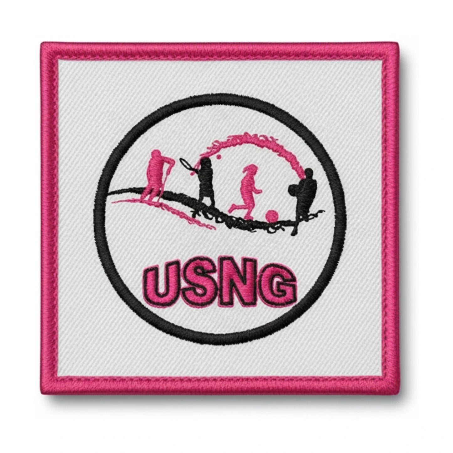 Patch brodé U. S. NORD GIRONDE Football logo
