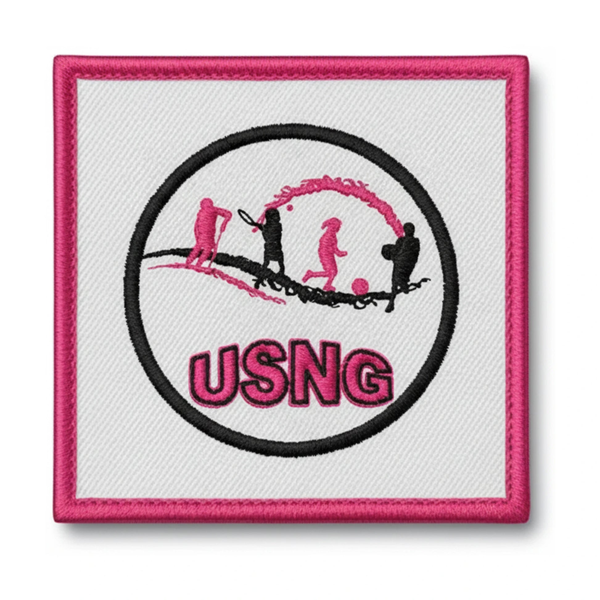 Patch brodé U. S. NORD GIRONDE Football logo
