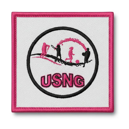 Patch brodé U. S. NORD GIRONDE Football logo
