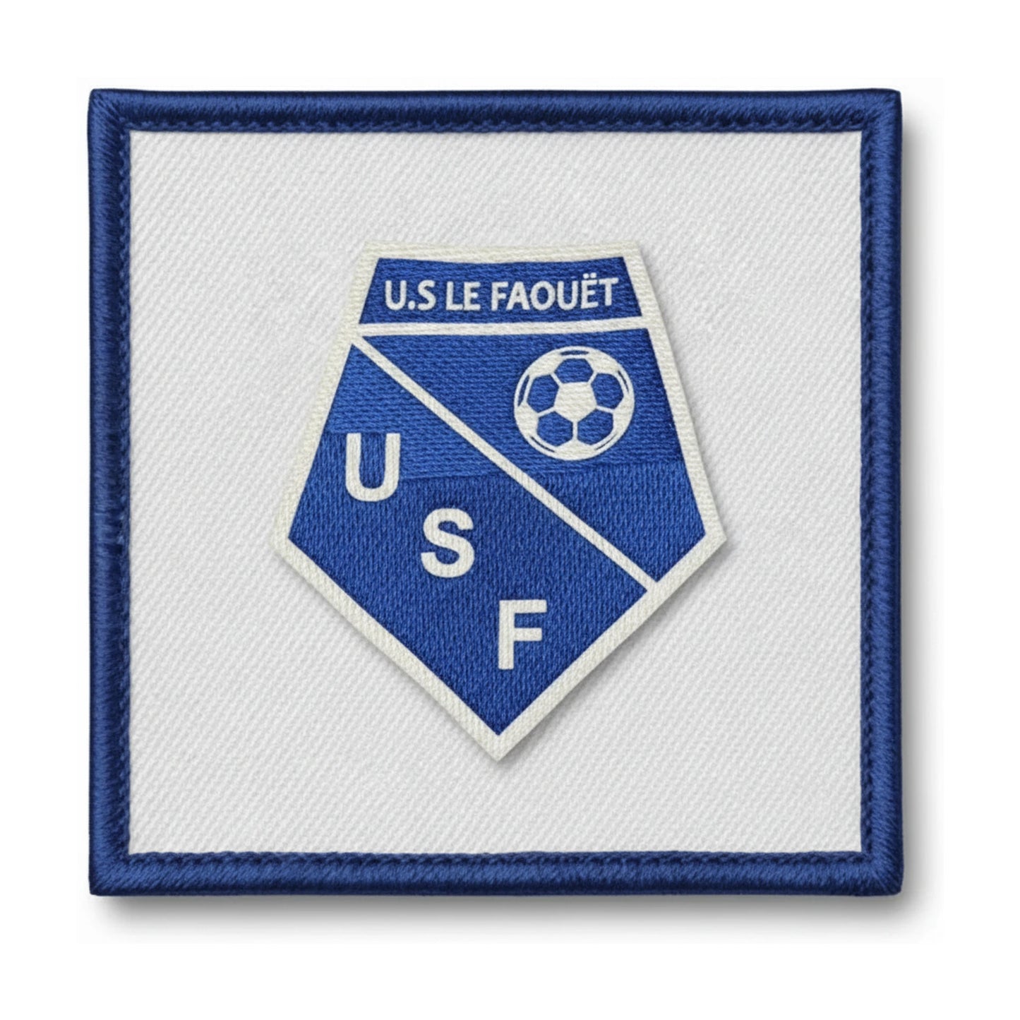 Patch brodé U.S. LE FAOUET Football logo