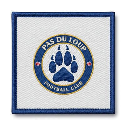 Patch brodé F. C. PAS DU LOUP Football logo
