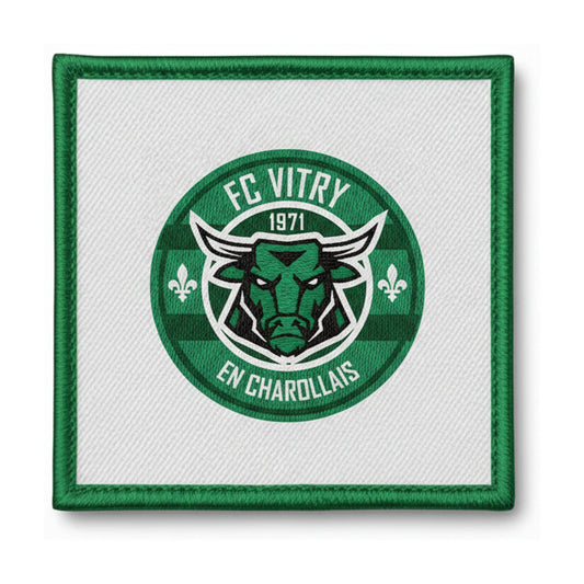 Patch brodé F.C. DE VITRY EN CHAROLLAIS Football logo